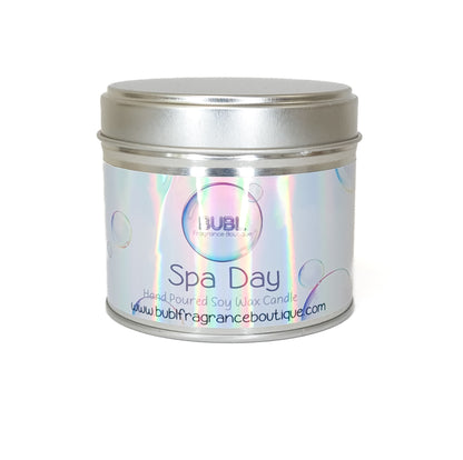 Spa Day Hand Poured Soy Wax Candle