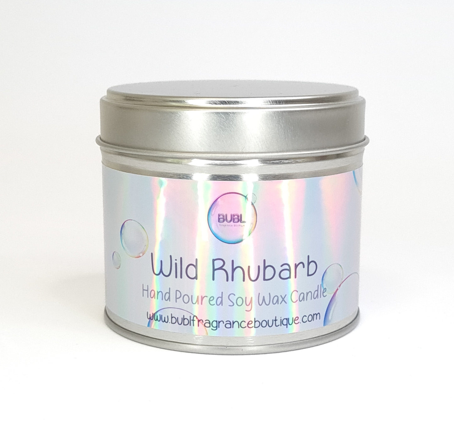 Wild Rhubarb Hand Poured Soy Wax Candle