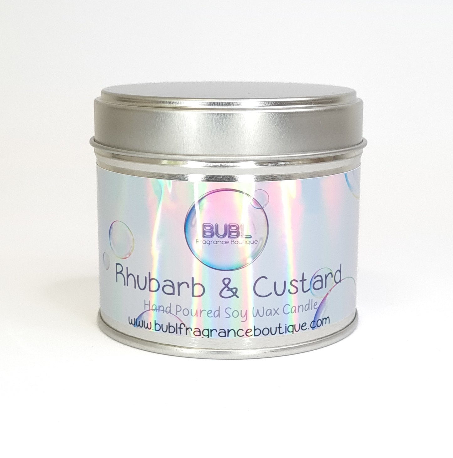 Rhubarb and Custard Hand Poured Soy Wax Candle