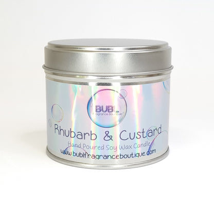 Rhubarb and Custard Hand Poured Soy Wax Candle