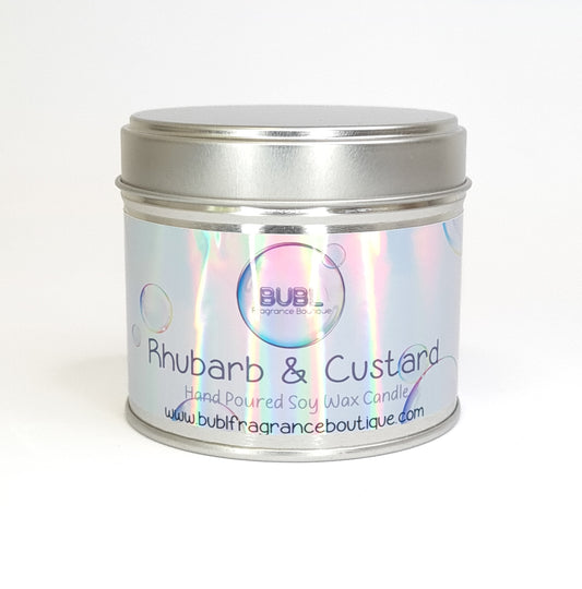 Rhubarb and Custard Hand Poured Soy Wax Candle