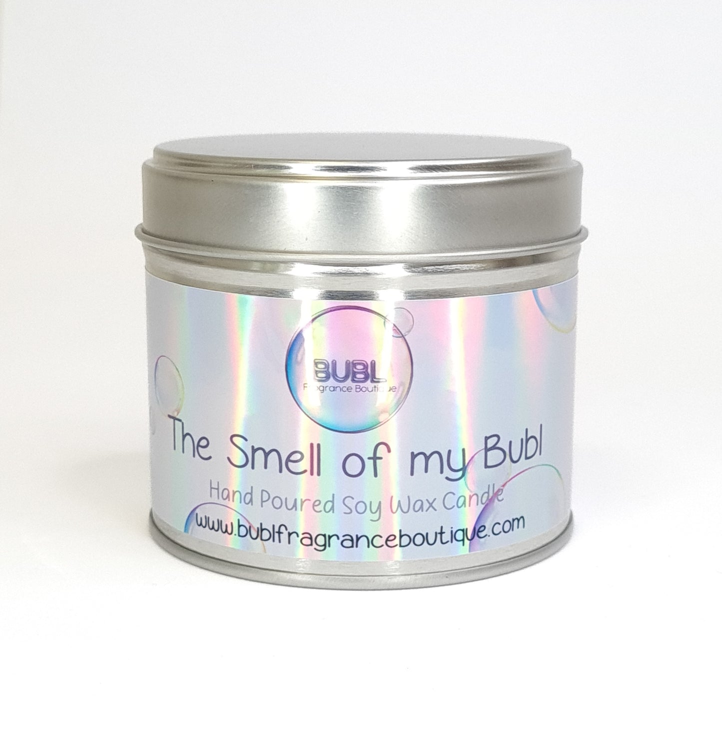 The Smell of My Bubl Hand Poured Soy Wax Candle