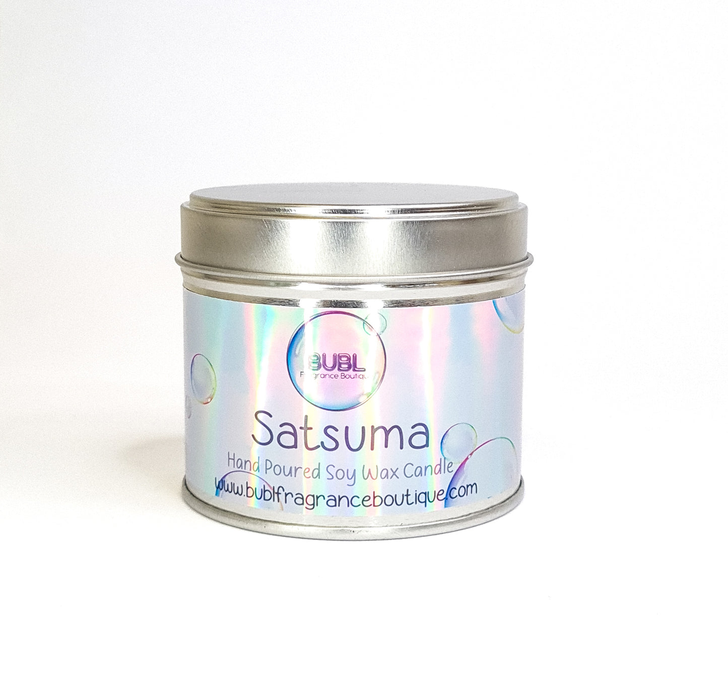 Satsuma Hand Poured Soy Wax Candle